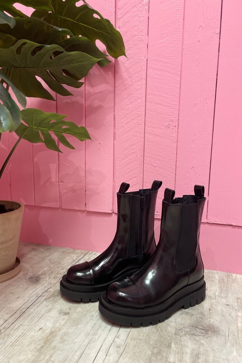 Pavement - Støvler - Nicola Polido - Black Polido