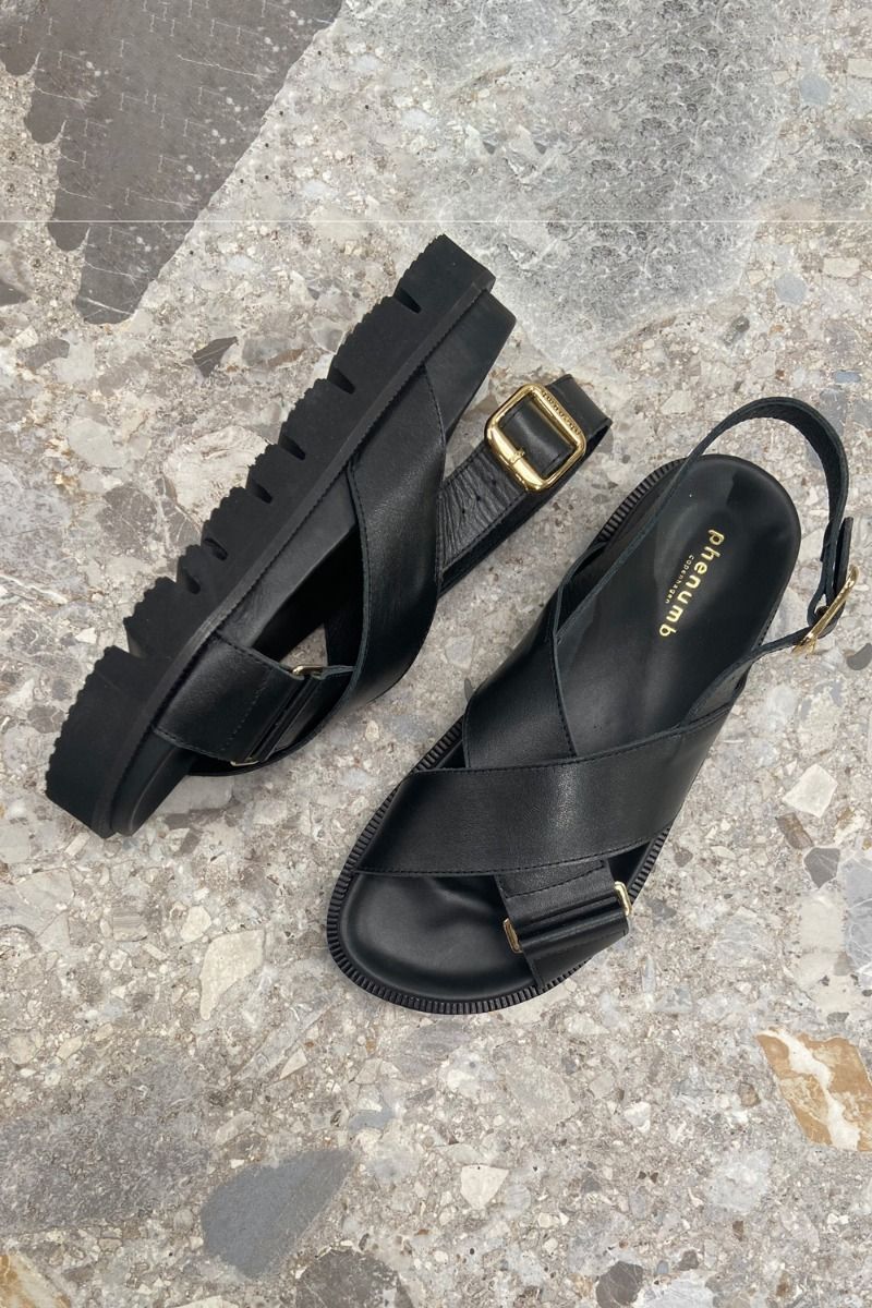 Phenumb - Sandaler - Nawa - Black