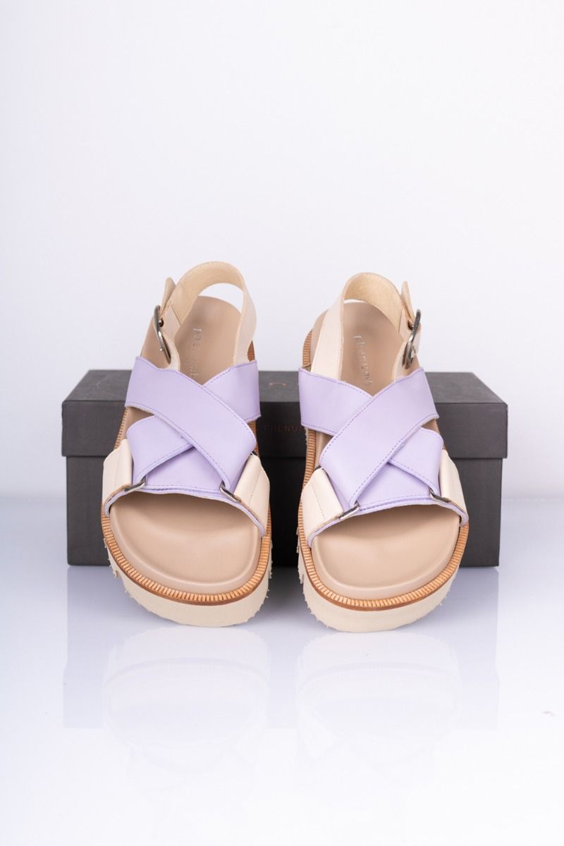 Phenumb - Sandaler - Noelle - Lavender/beige