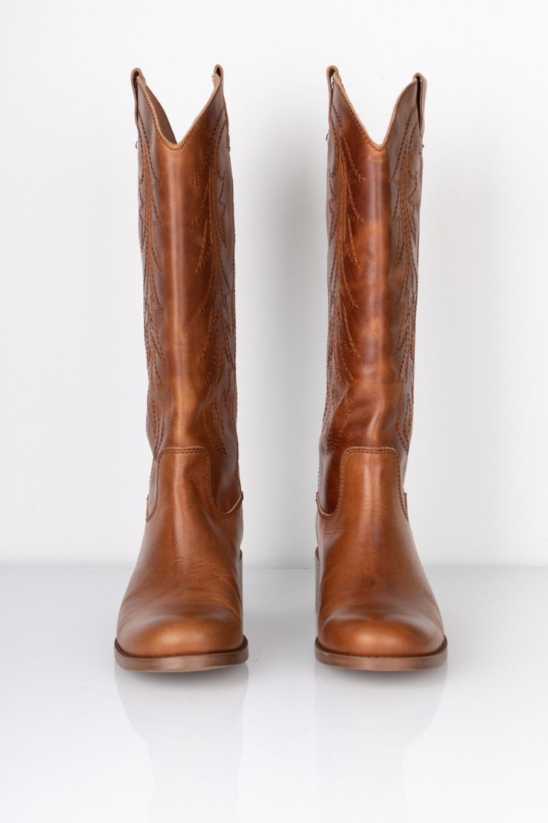 Phenumb - Støvle - Reba Long - Cognac