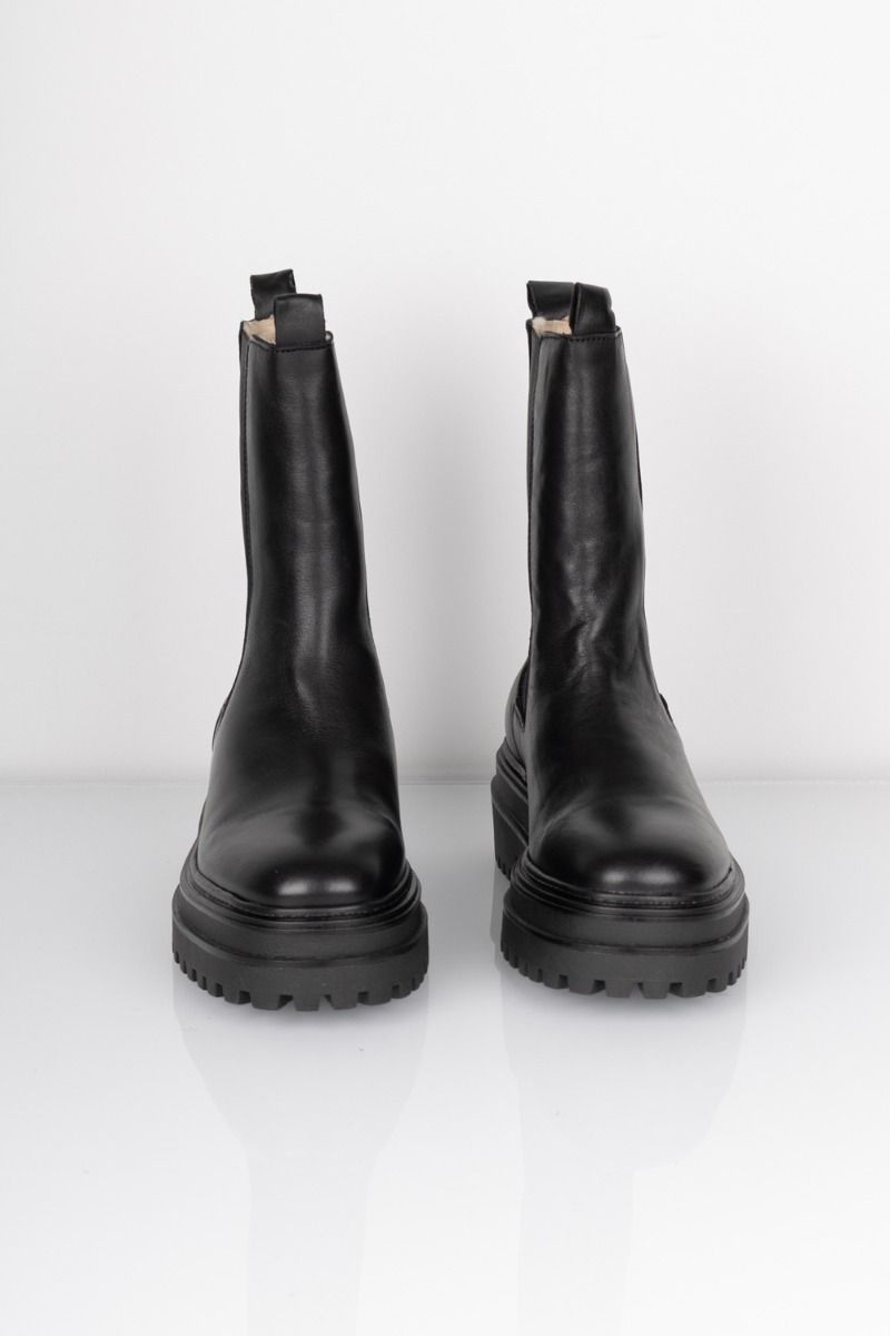 Phenumb - Støvler - Catalina Wool - Black Leather 