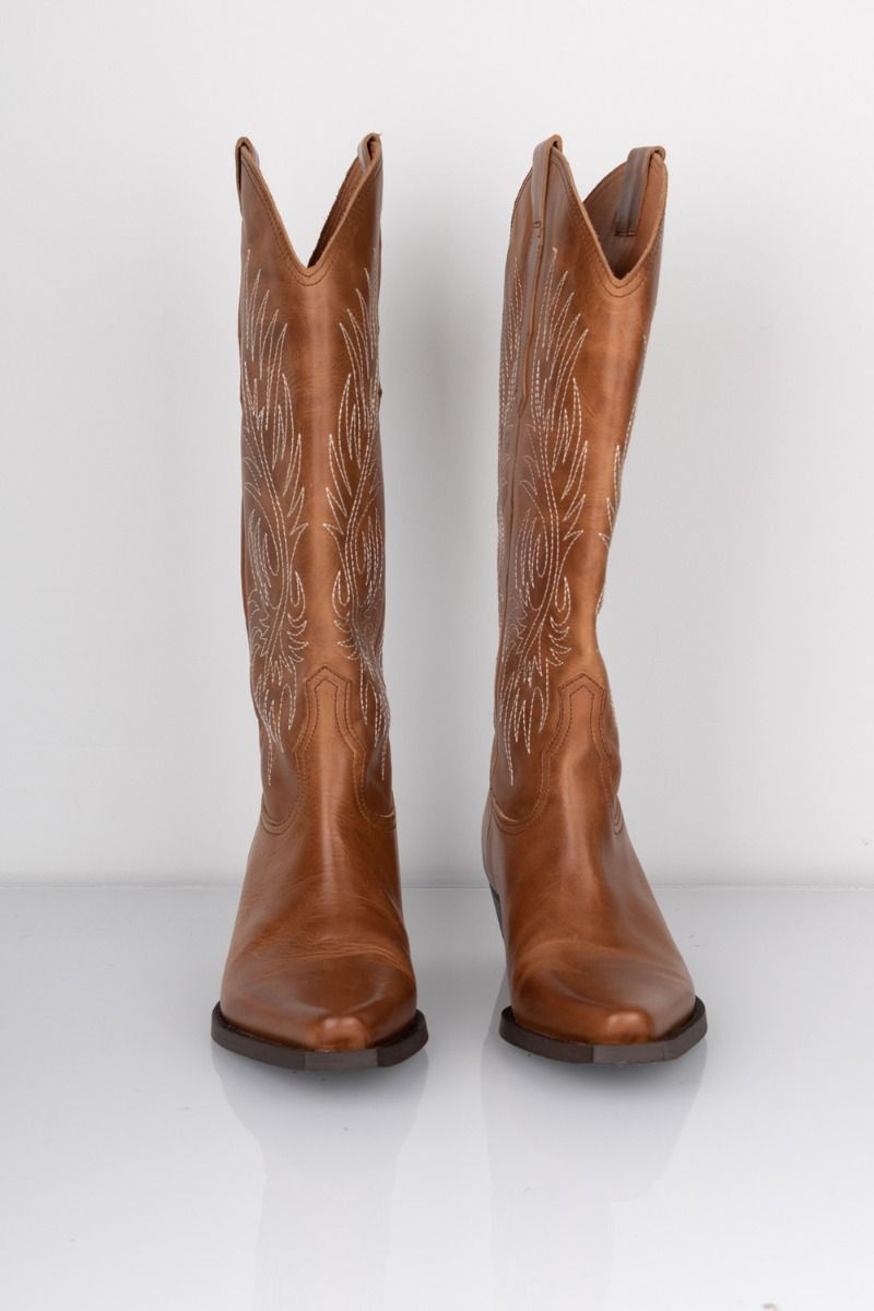 Phenumb - Støvler - Frankie - Cognac/Cognac