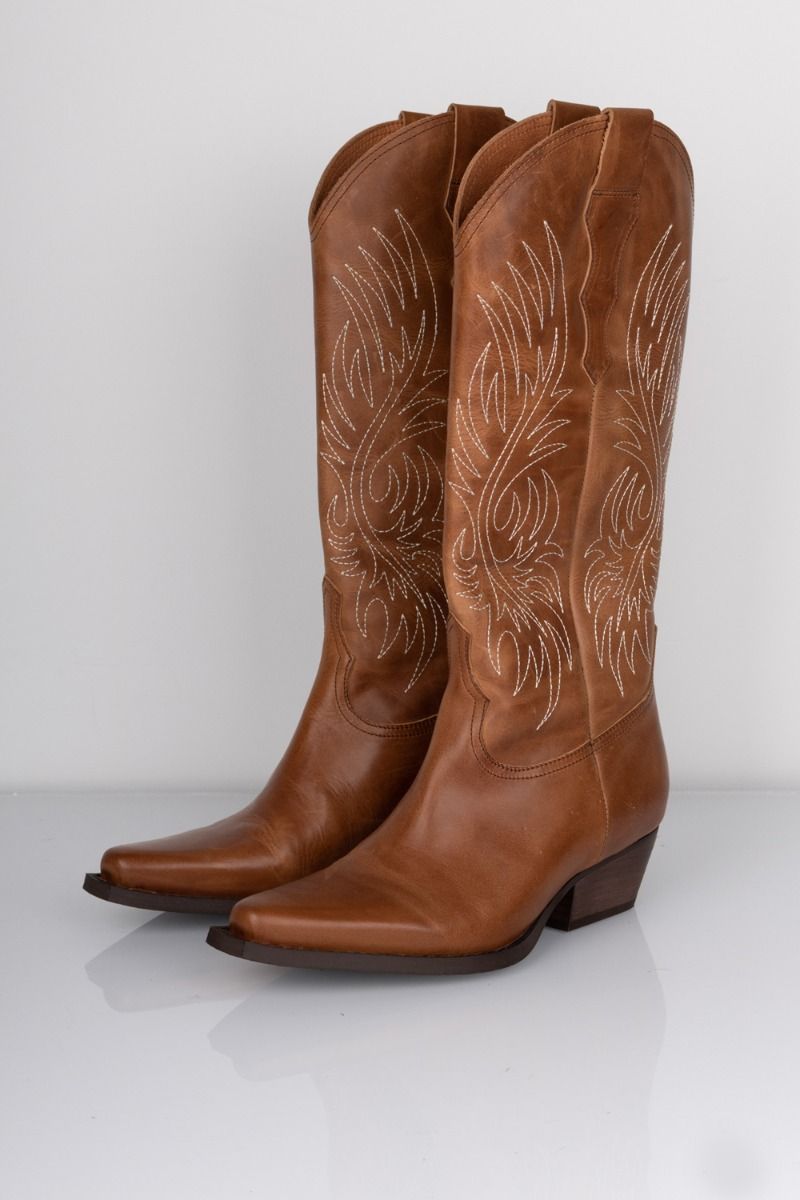 Phenumb - Støvler - Frankie - Cognac/Cognac