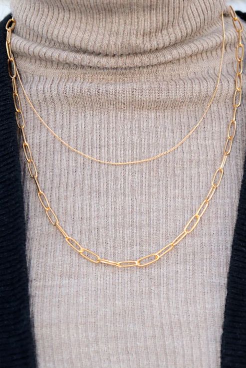 Pico - Halskæde - Norah Necklace - Guld