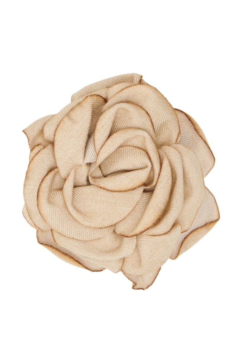 Pico - Hårklemme - Denim Rose Claw - Beige