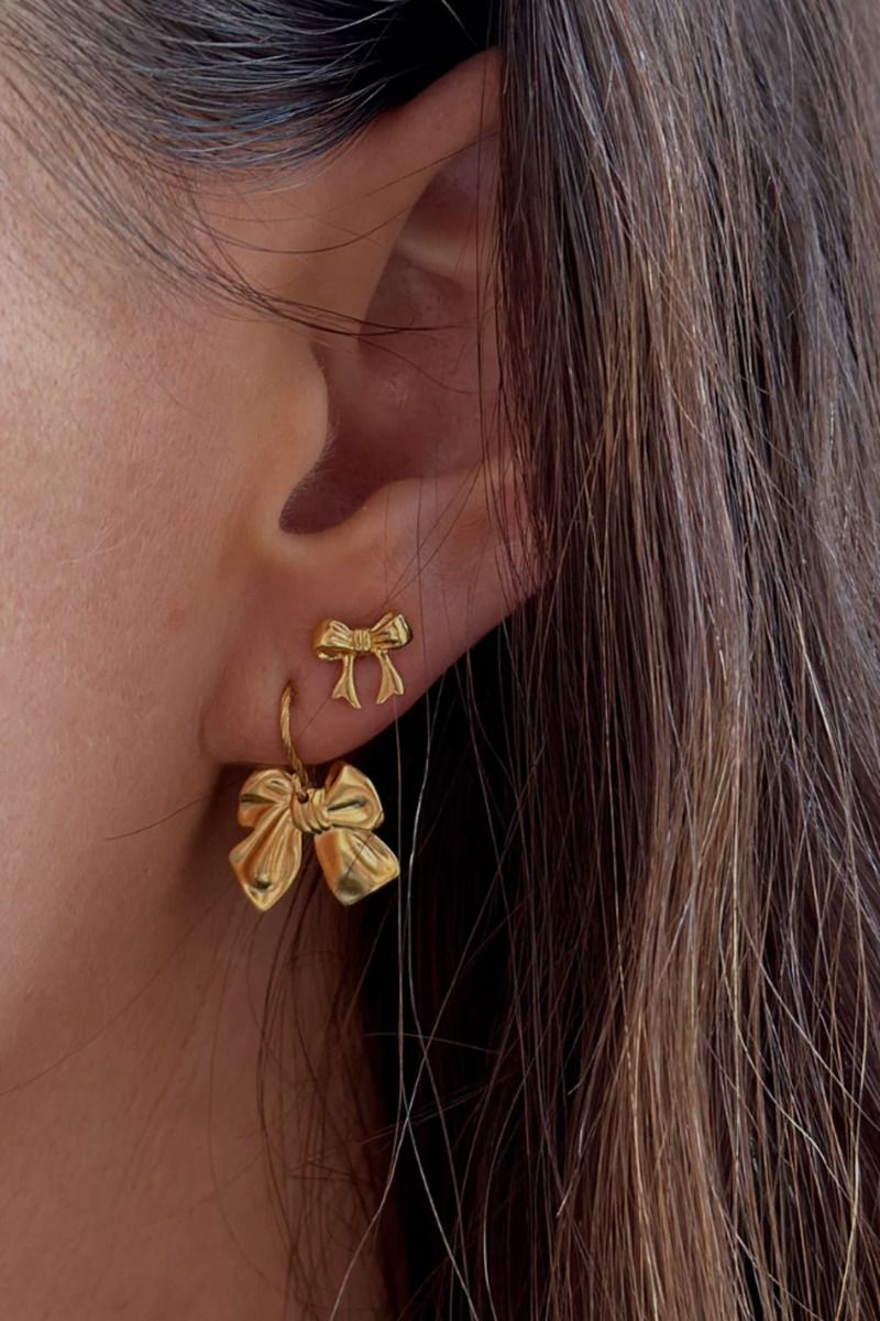 Pico - Øreringe - Ruban Earrings FG - Goldplated