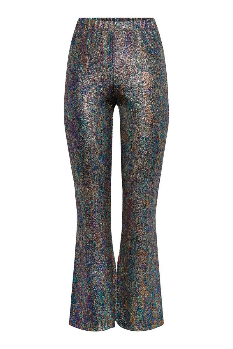 Pieces - Bukser - PC Maza HW Flared - Black Oil