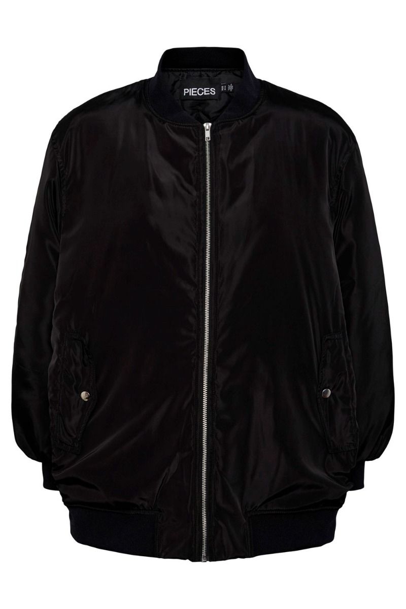 Pieces - Jakke - PC Danny LS Bomber Jacket - Black 