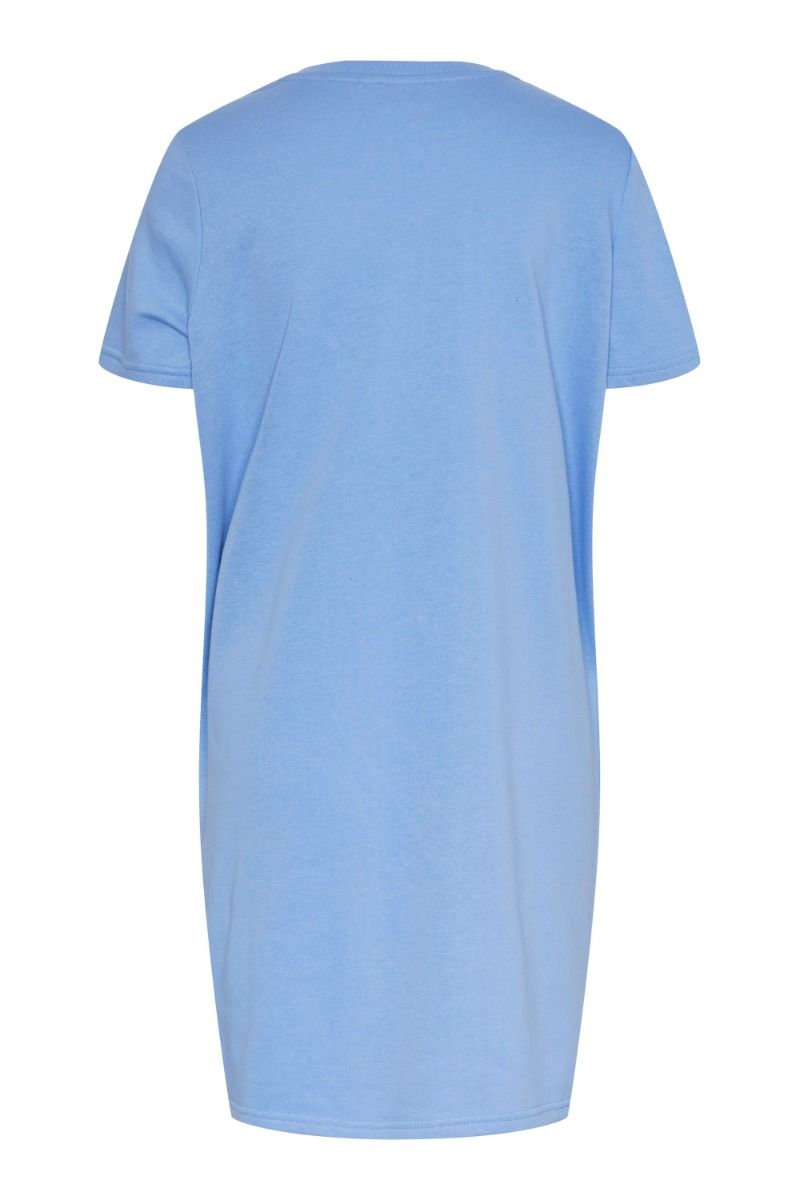 Pieces - Kjole - PC Chilli Summer SS Sweat Dress - Hydrangea