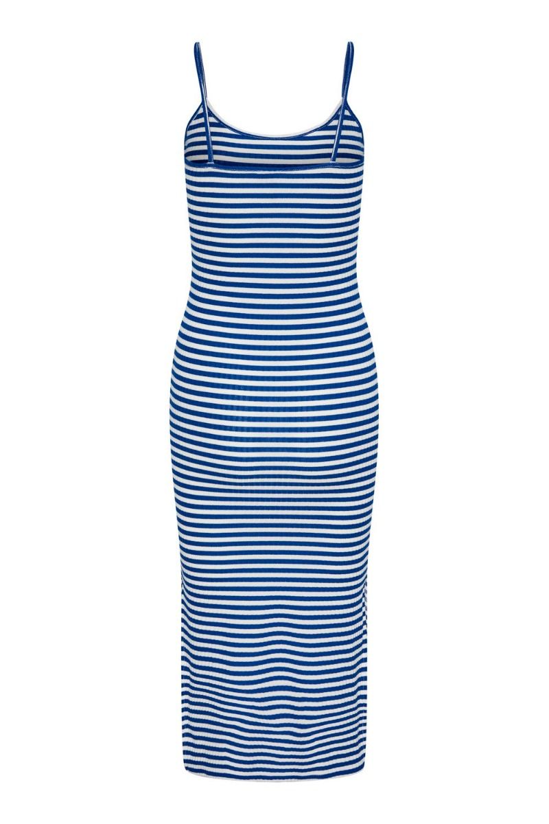 Pieces - Kjole - PC Maya Midi Strap Dress - Mazarine Blue
