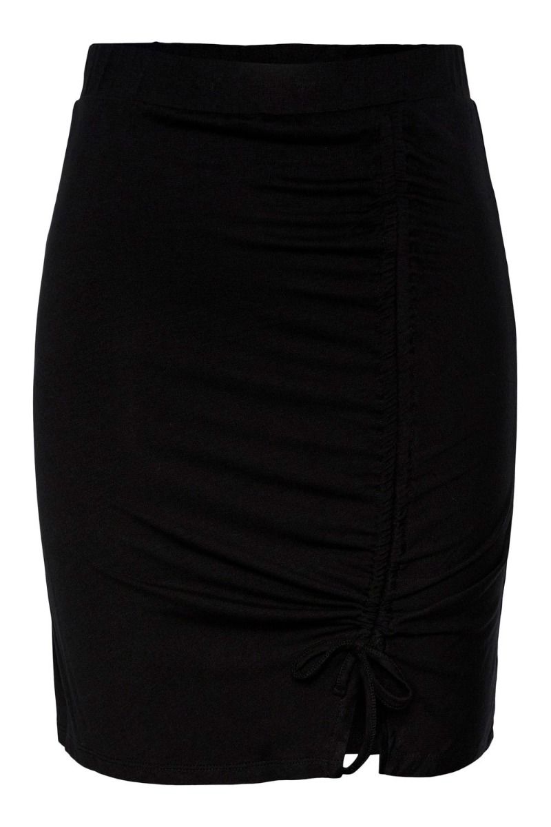 Pieces - Nederdel - PC Neora HW Short String Skirt - Black