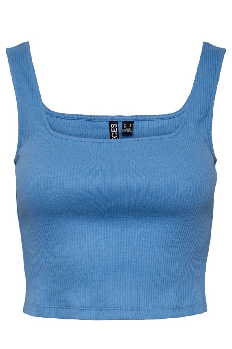 Pieces - Top - PC Nukisa Cropped Tank Top - Marina