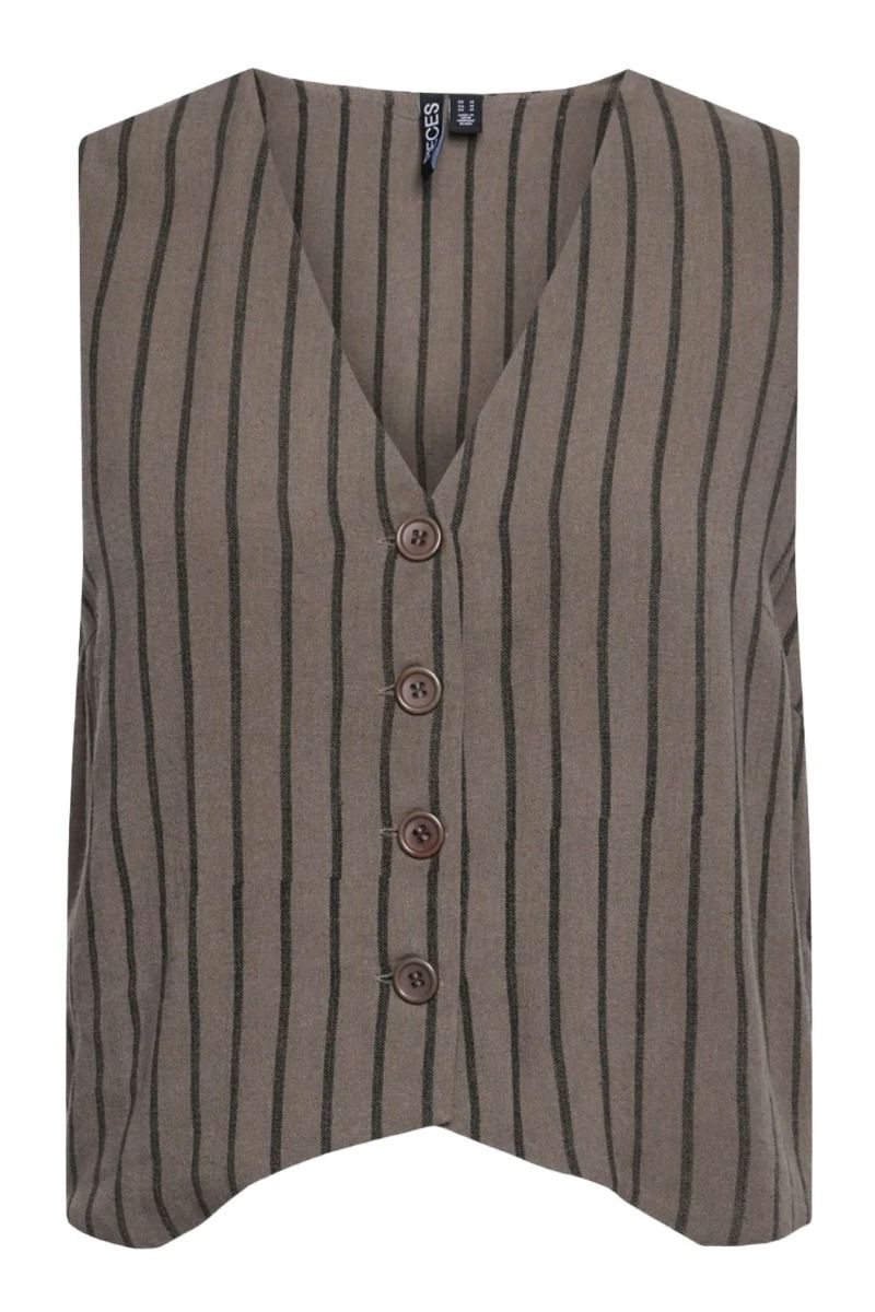 Pieces - Vest - PC Pia Tailored Vest - Falcon