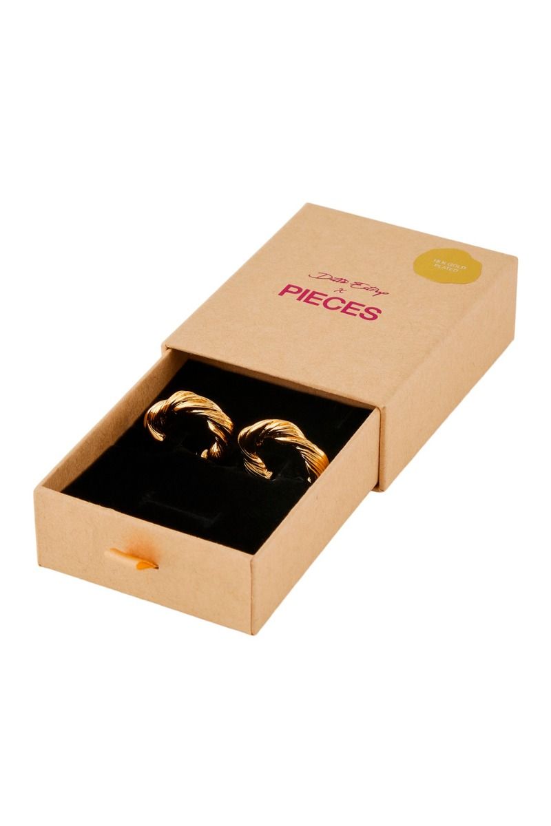 Pieces - Øreringe - Matti - Earrings - Gold - Ditte Estrup