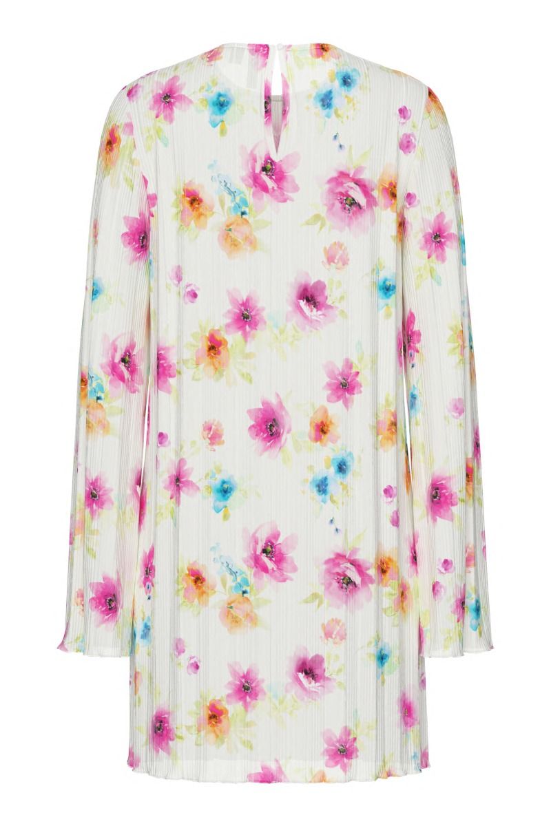 Pieces - Kjole - Amber Ls Short Dress - Bright White