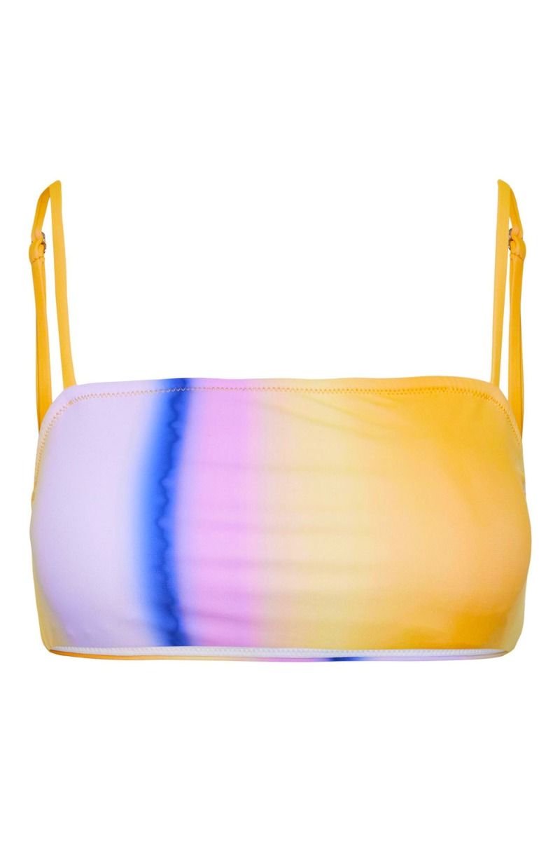 Pieces - Badetøj - PC Anni Bikini Top - Blazing Orange