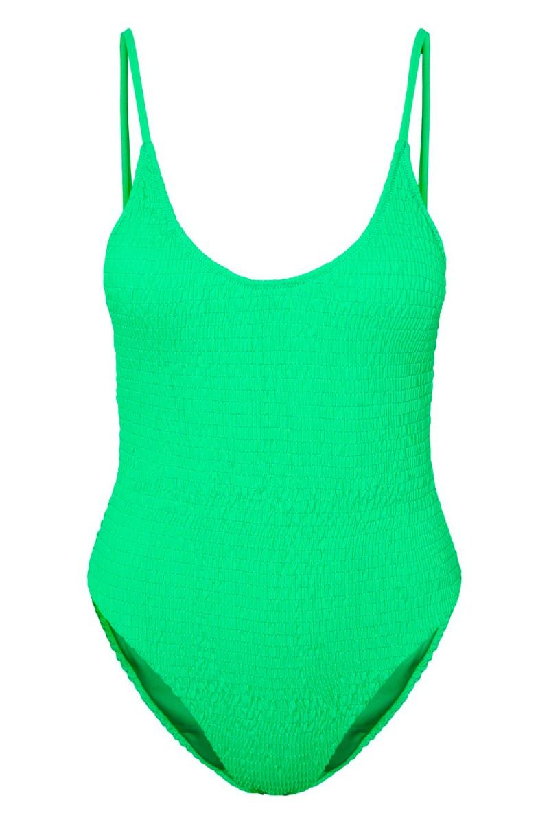 Pieces - Badetøj - PC Bird Smock Swimsuit - Irish Green