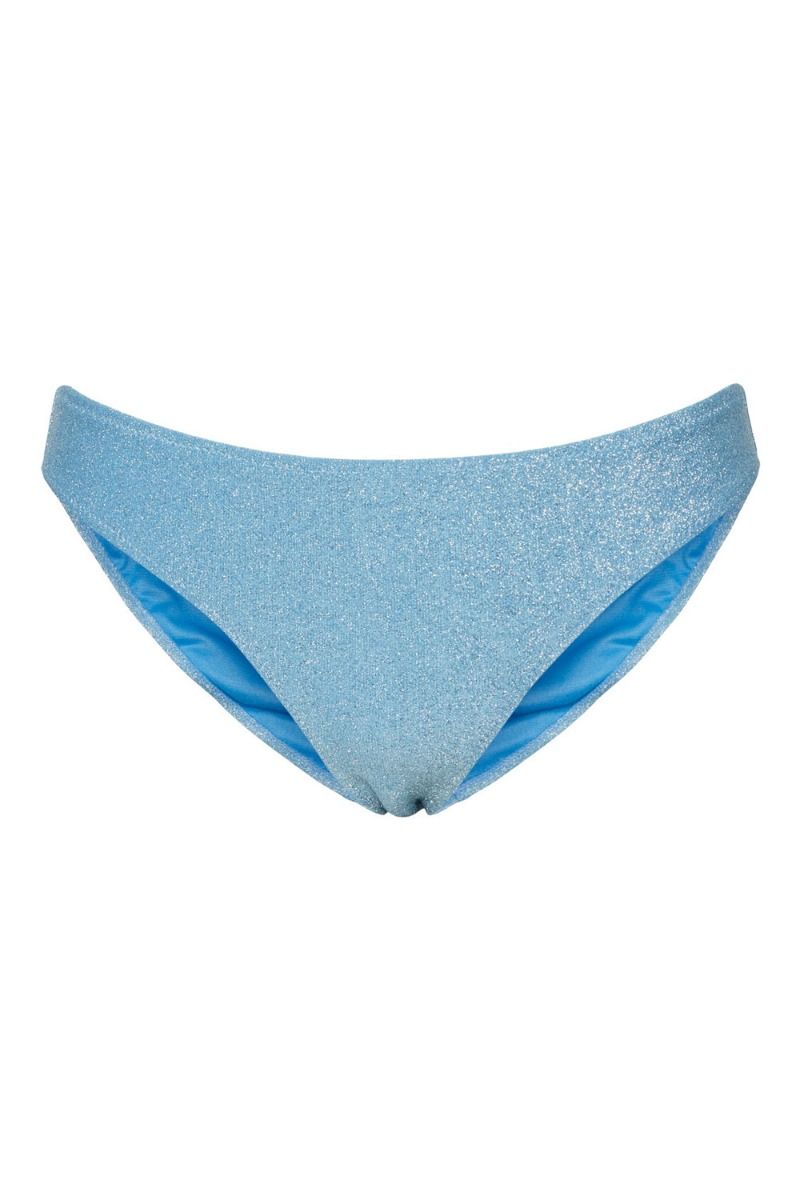 Pieces - Badetøj - PC Bling Bikini Brief Lurex - Alaskan Blue
