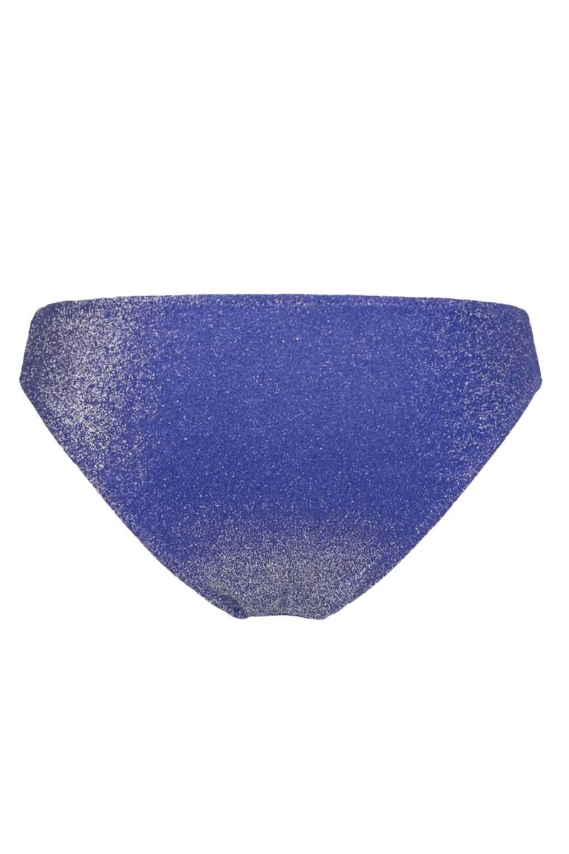 Pieces - Badetøj - PC Bling Bikini Brief Lurex Sww - Bluing/Silver Lur
