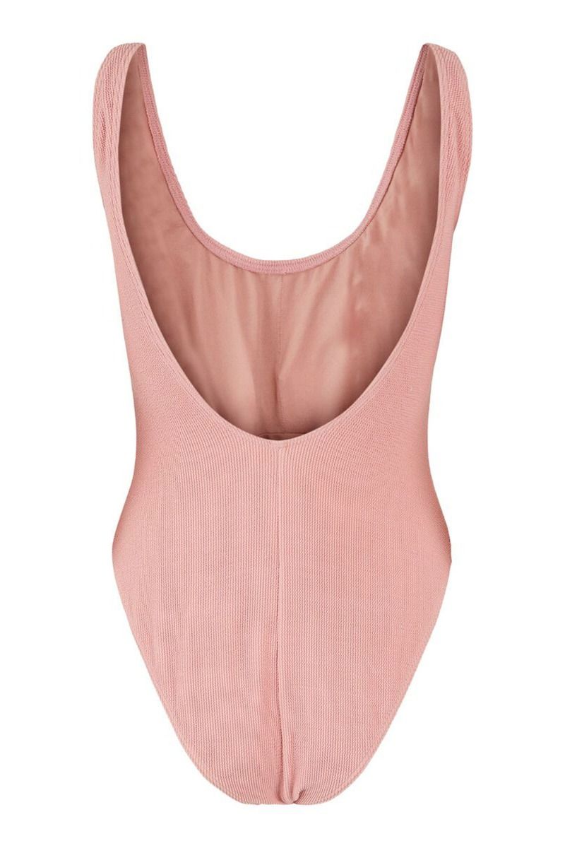 Pieces - Badetøj - PC Giorgia Swimsuit - Old Rose