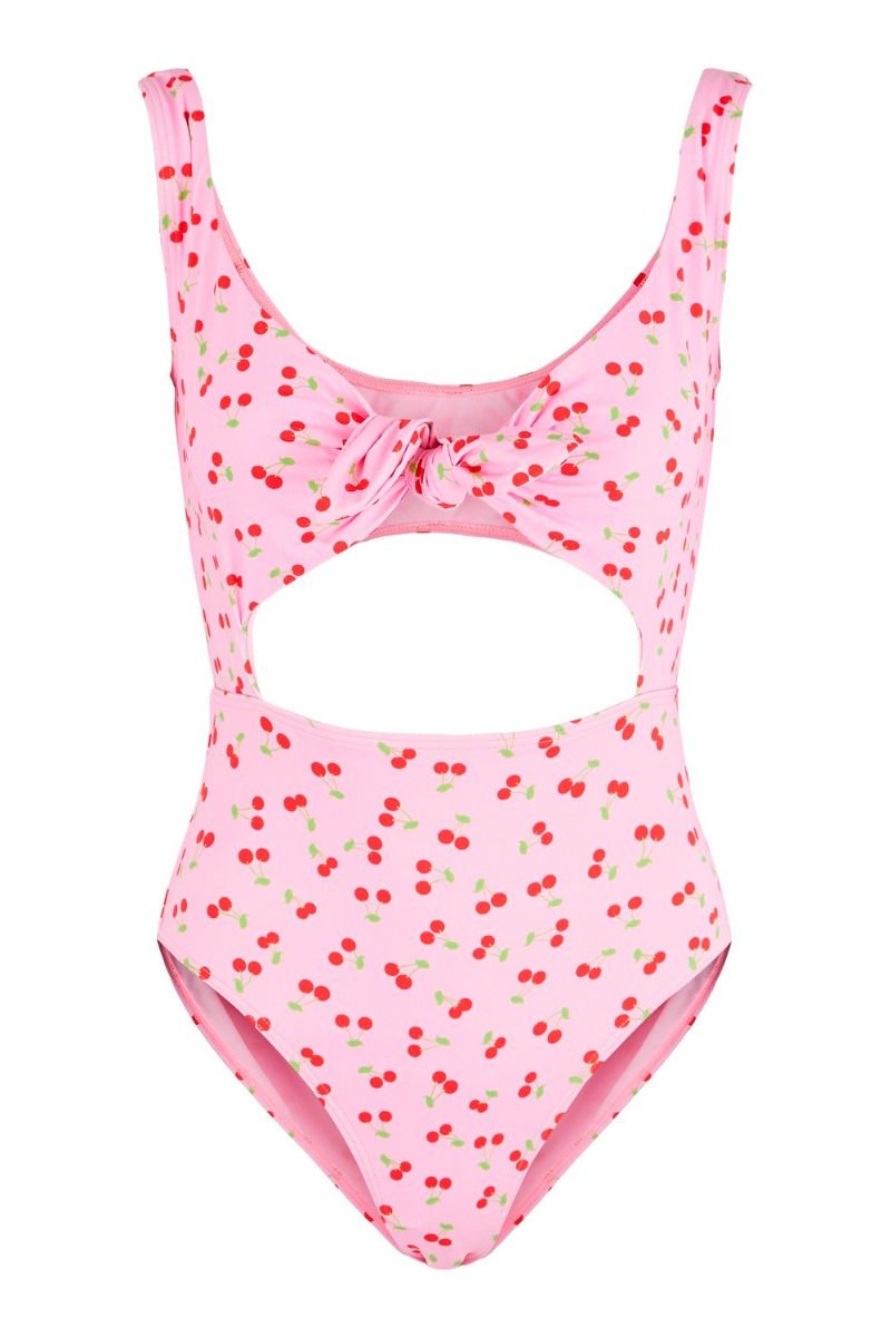 Pieces - Badetøj - PC Verry Swimsuit - Sachet Pink Cherry