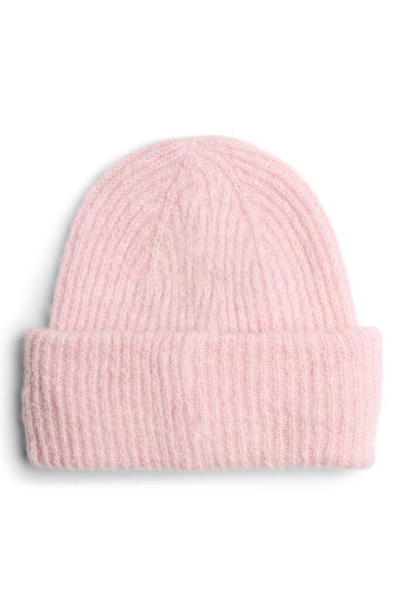 Pieces - Hue - Bera Alpaca Blend Hood - Pink-A-Boo