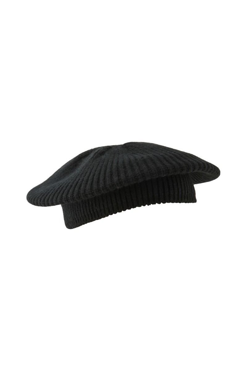 Pieces - Beret - PC Naima Beret - Black