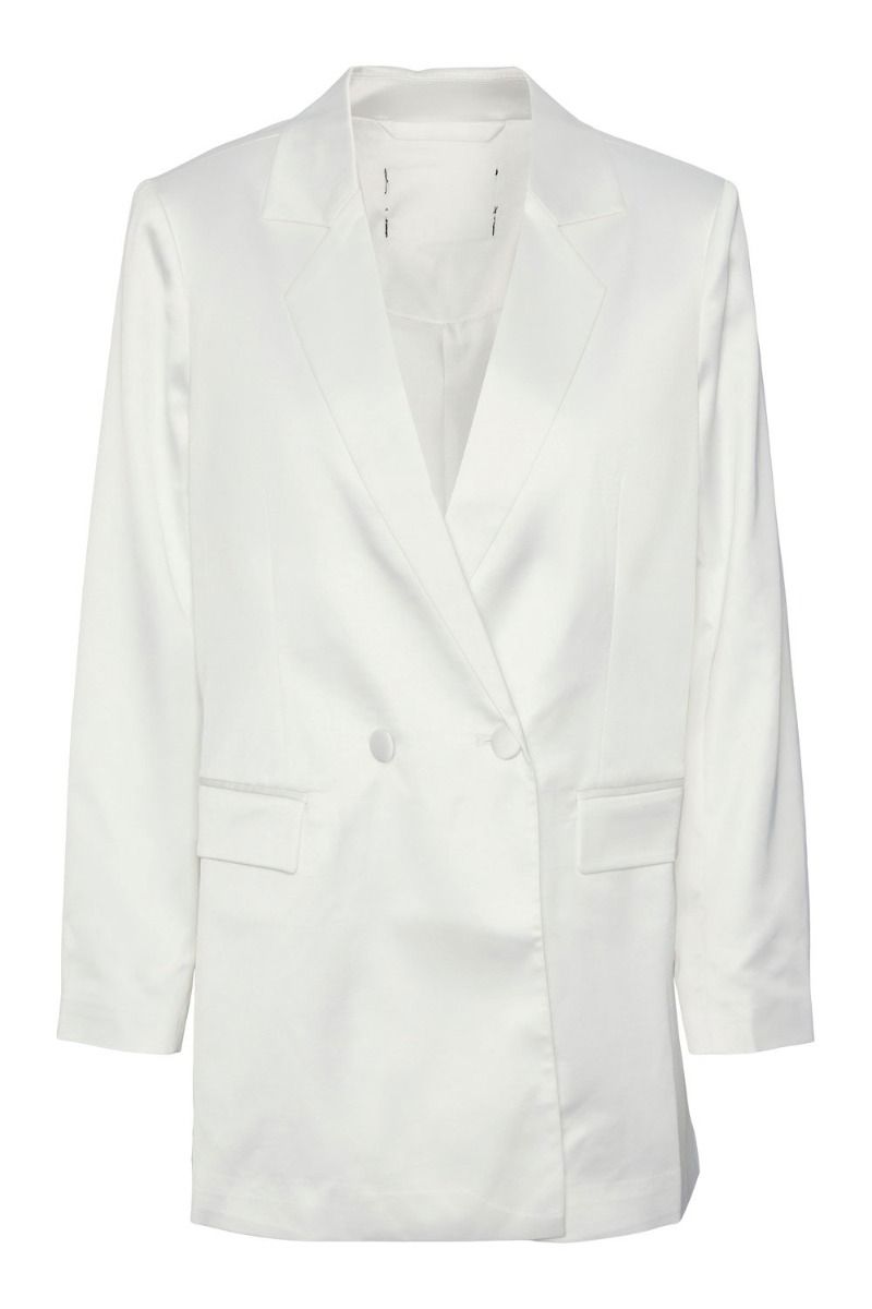 Pieces - Blazer - PC Libby LS Oversized Blazer - Cloud Dancer