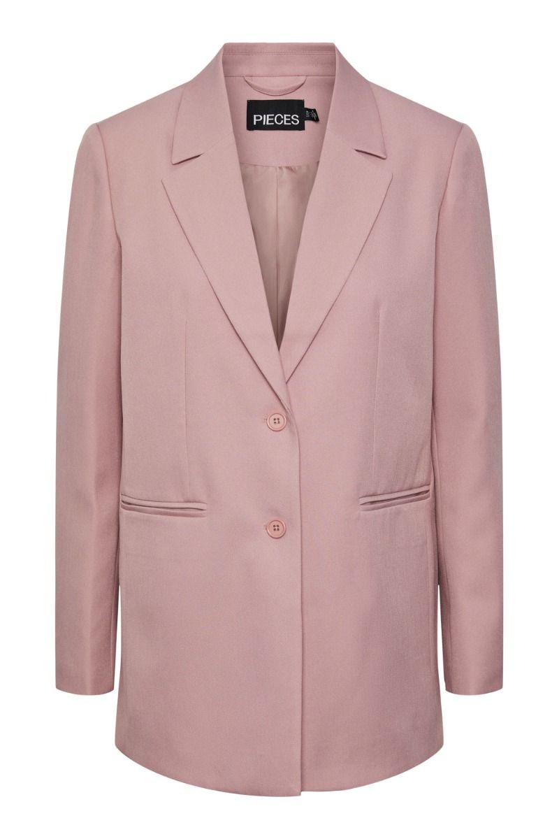 Pieces - Blazer - PC Neva LS Loose Blazer - Woodrose