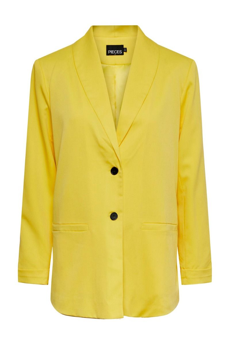 Pieces - Blazer - Abine LS Blazer - Golden Kiwi - Ditte Estrup