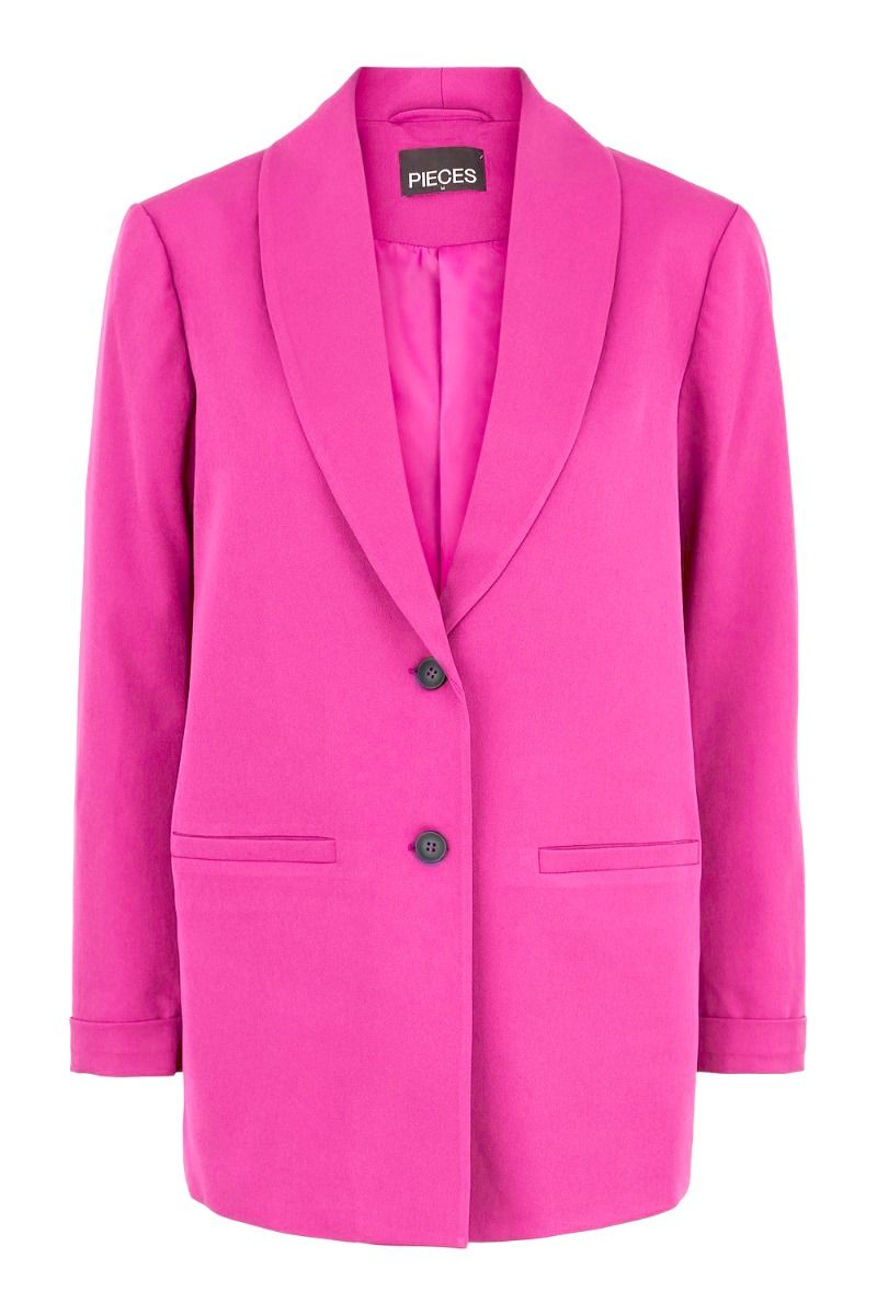 Pieces - Blazer - Size LS Loose Blazer - Fruit Dove