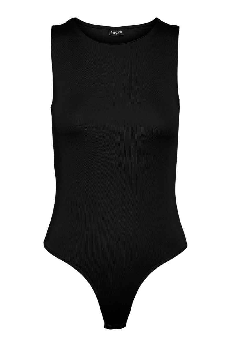 Pieces - Bodystocking - PC Neja SL Bodystocking - Black