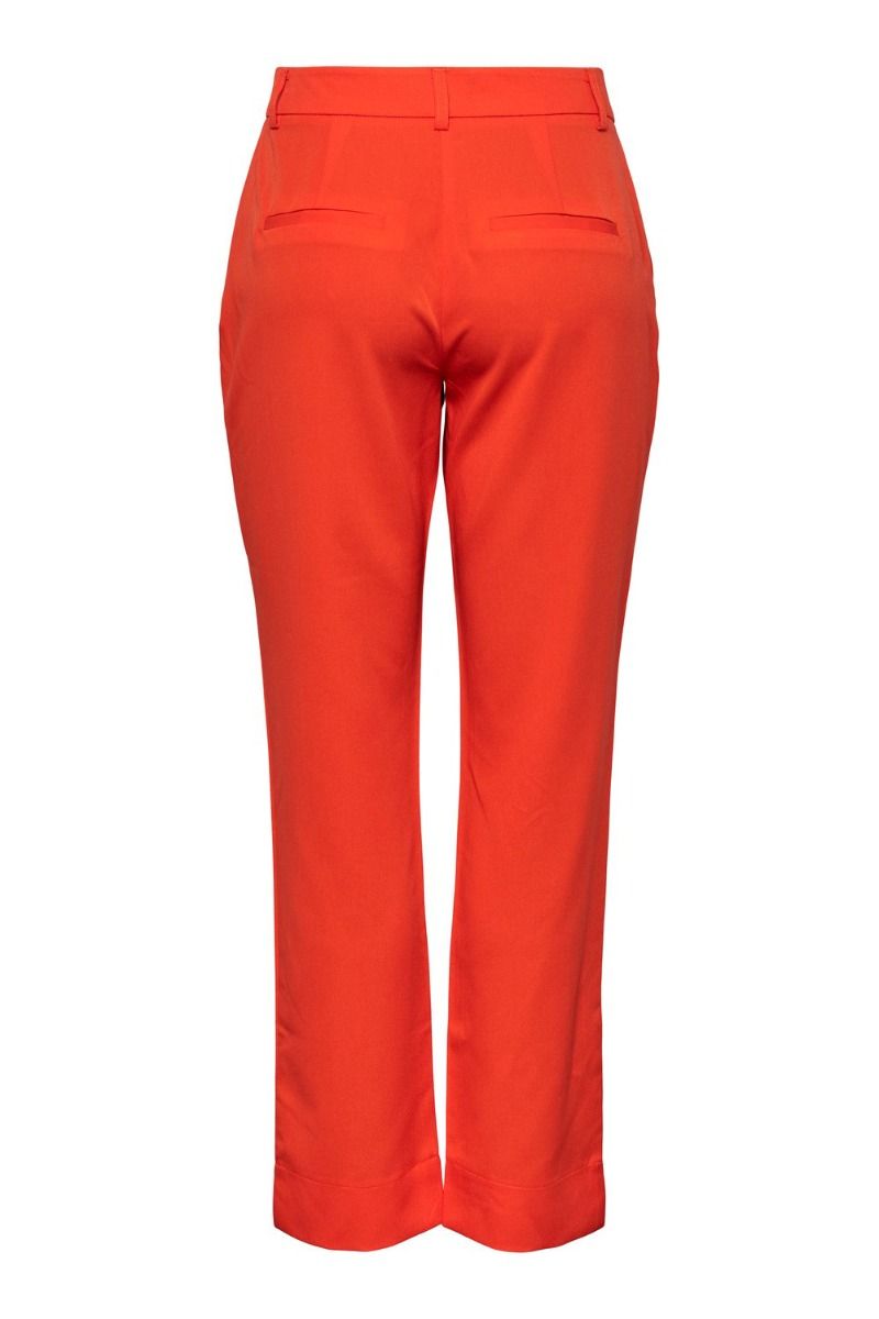 Pieces - Bukser - PC Amalie MW Pants - Fiesta