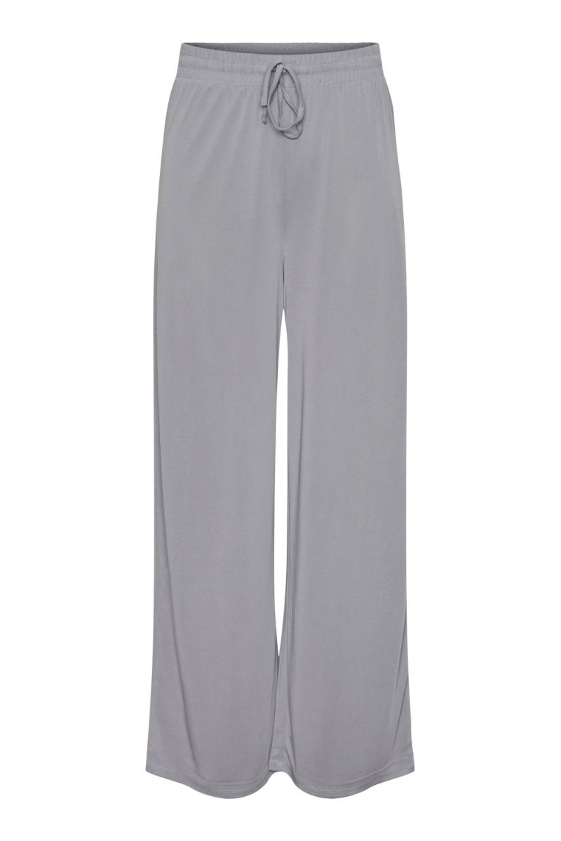 Pieces - Bukser - PC Anora HW Pants - Weathervane