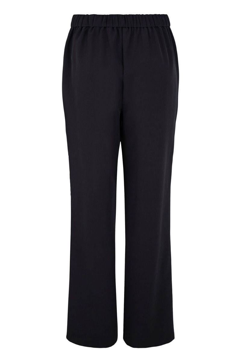 Pieces - Bukser - PC Bossy HW Wide Pants - Black