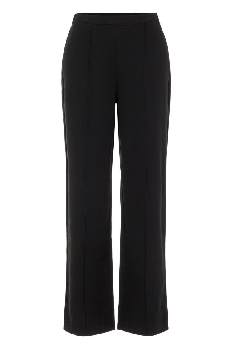 Pieces - Bukser - PC Bossy HW Wide Pants - Black