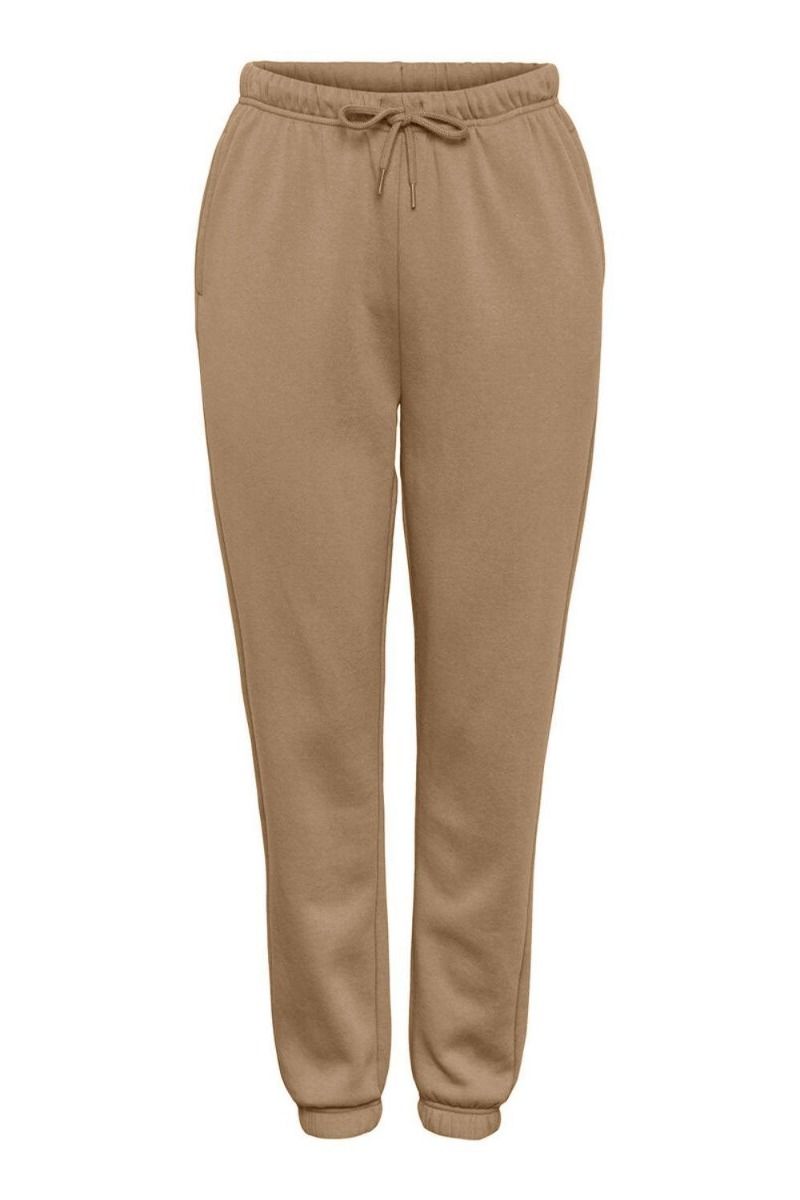 Pieces - Bukser - PC Chilli HW Sweat Pants - Silver Mink