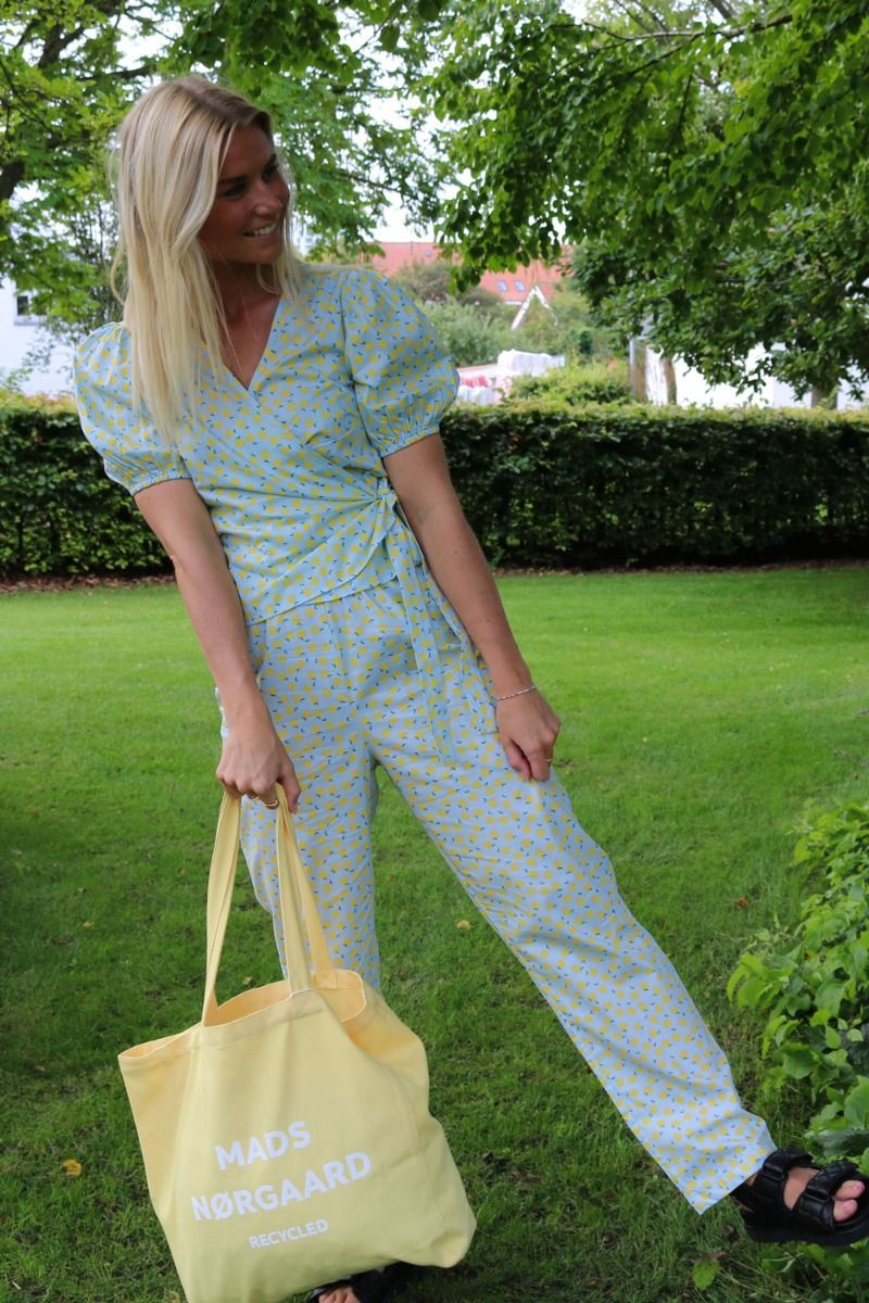 Pieces  - Bukser - PC Fruit HW Pants - Kentucky Blue