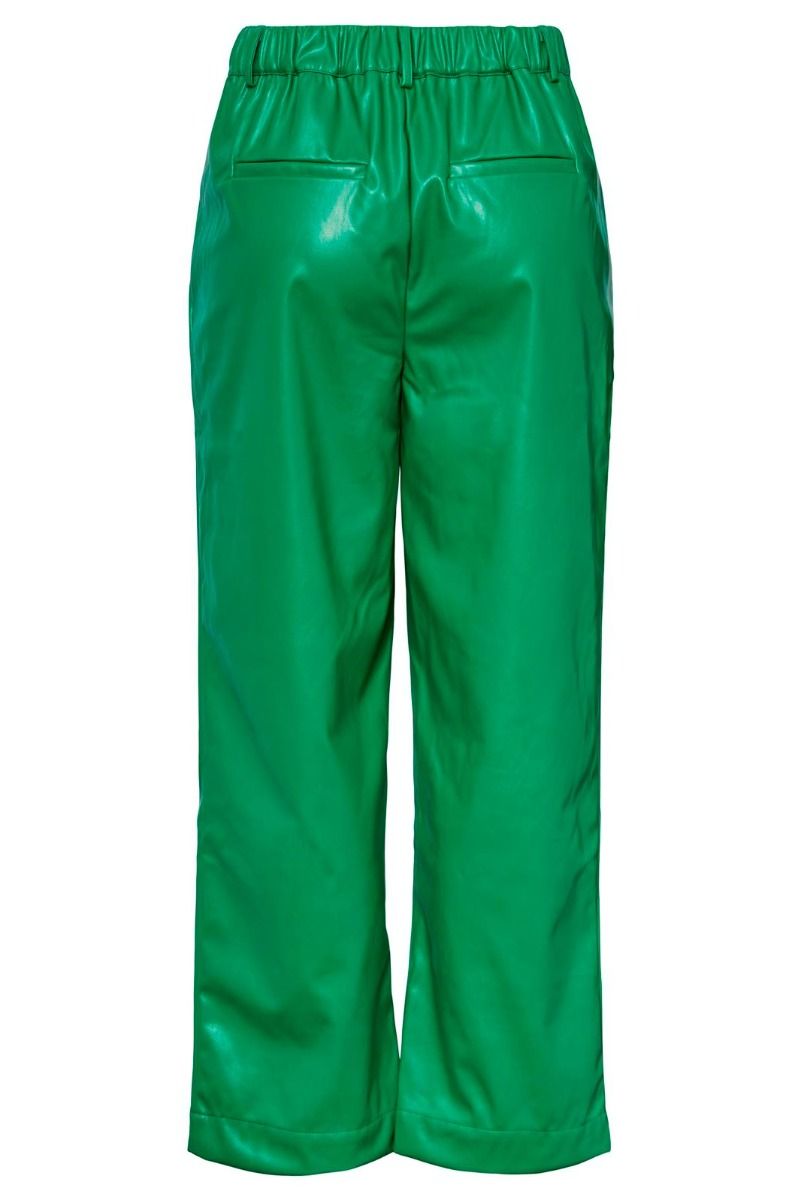 Pieces - Bukser - Gilli HW Ankel Pants - Simply Green