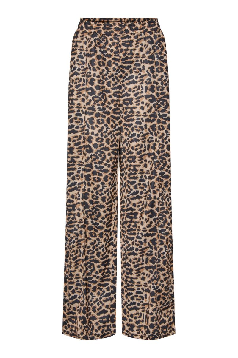 Pieces - Bukser - PC Grace Mw Button Pants AU24 - Black