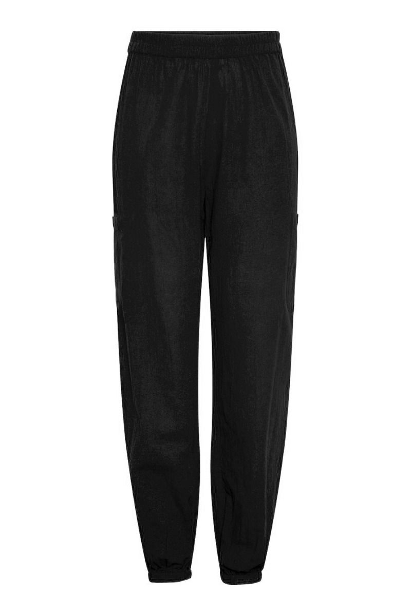 Pieces - Bukser - PC Jally HW Pant - Black