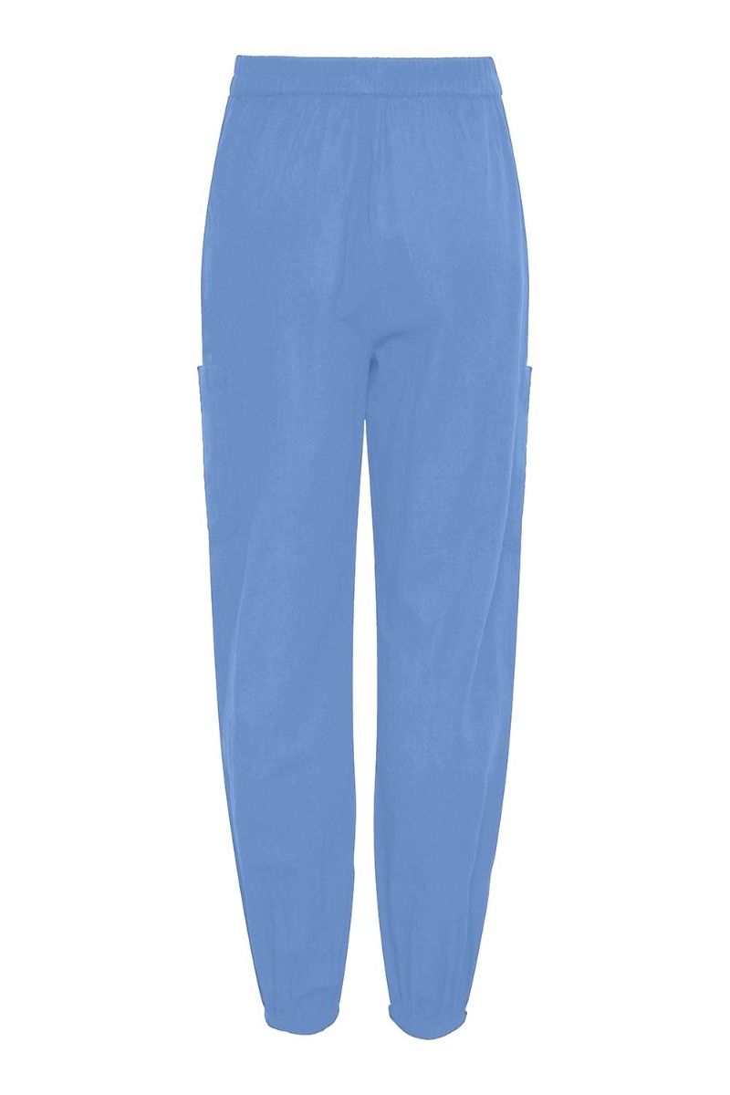 Pieces - Bukser - PC Jally Hw Pant - Cornflower Blue