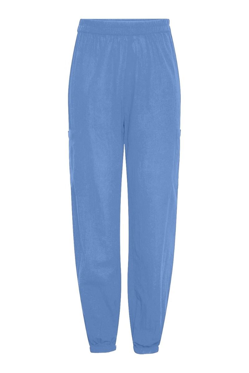 Pieces - Bukser - PC Jally Hw Pant - Cornflower Blue