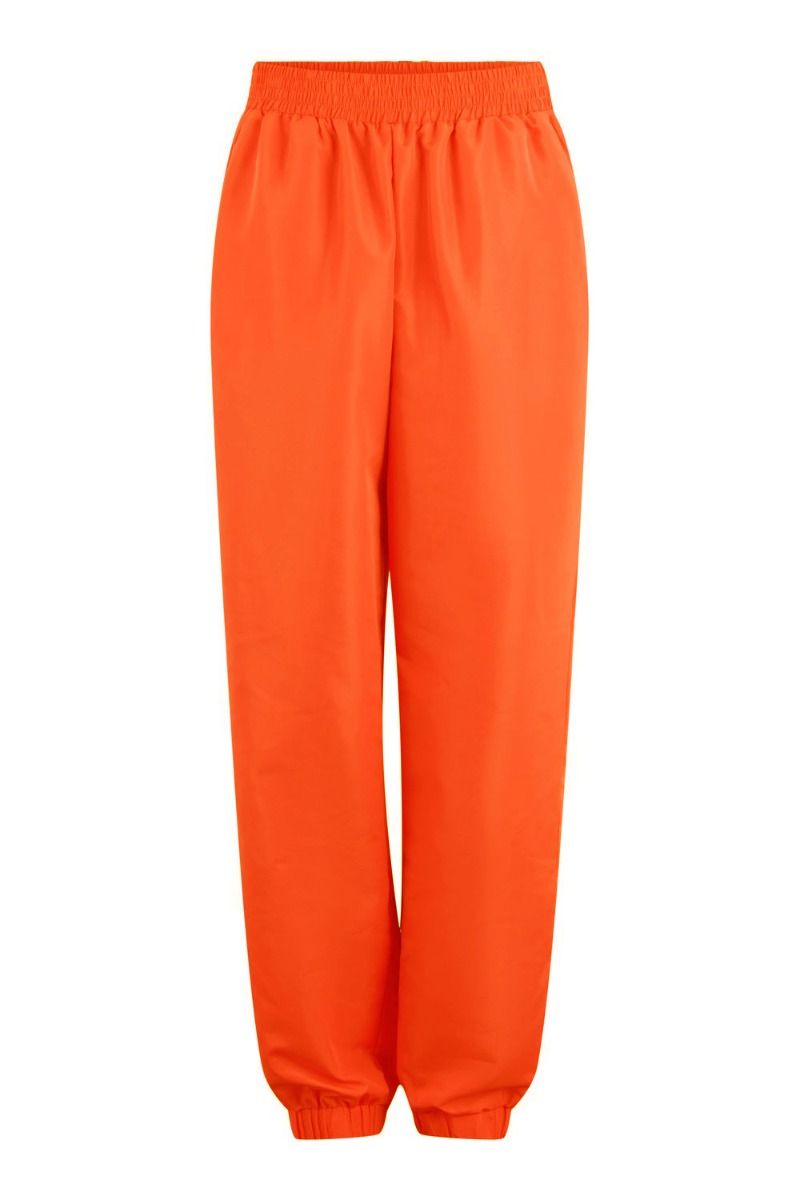 Pieces - Bukser - PC Jylla HW Pants - Cherry Tomato