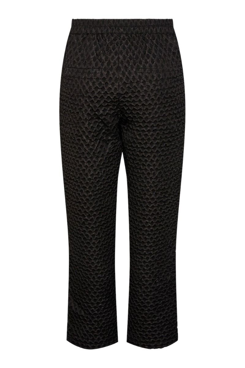 Pieces - Bukser - PC Lis HW Pant - Black