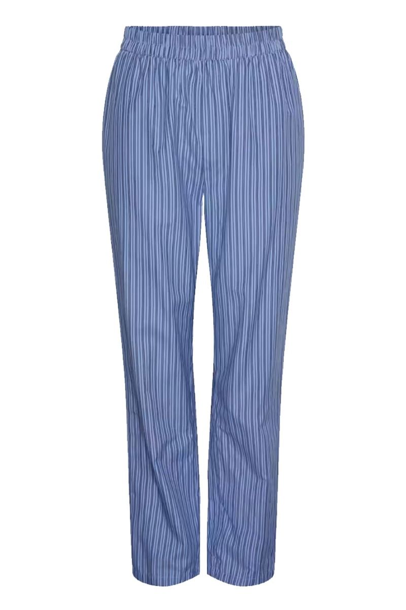 Pieces - PC Assra Mw Ankle Pant - Hydrangea 