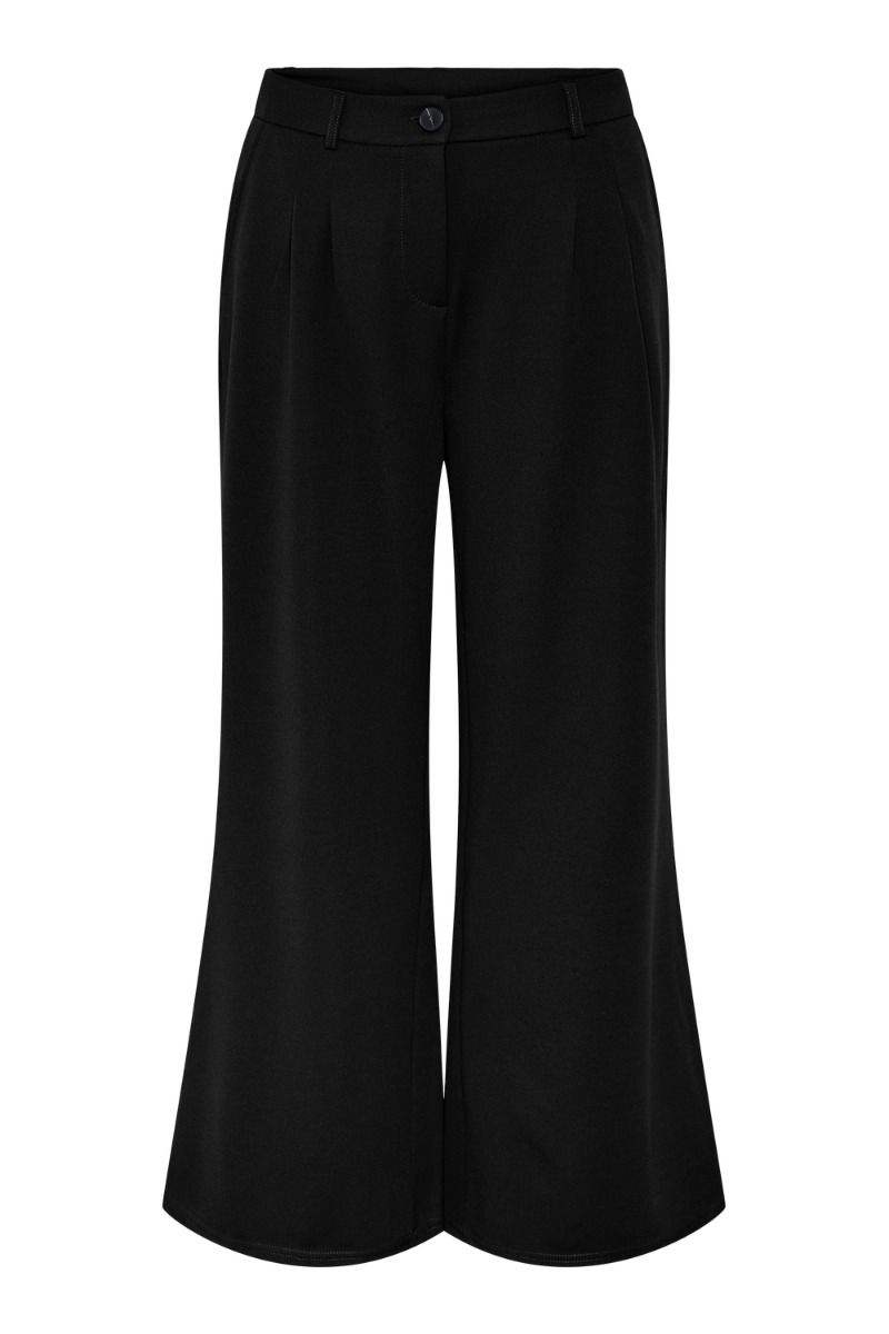 Pieces - Bukser - Pc Rimone Mw Pants Jrs - Black