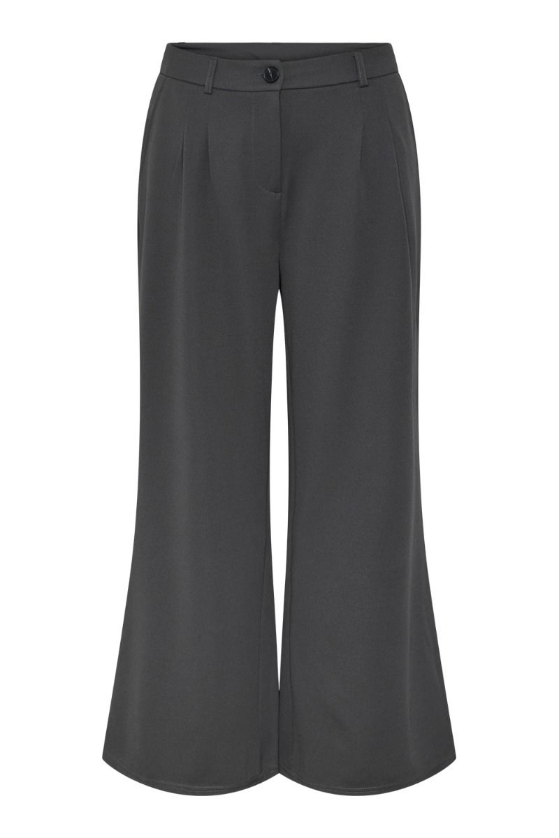 Pieces - Bukser - PC Rimone Mw Pants - Magnet