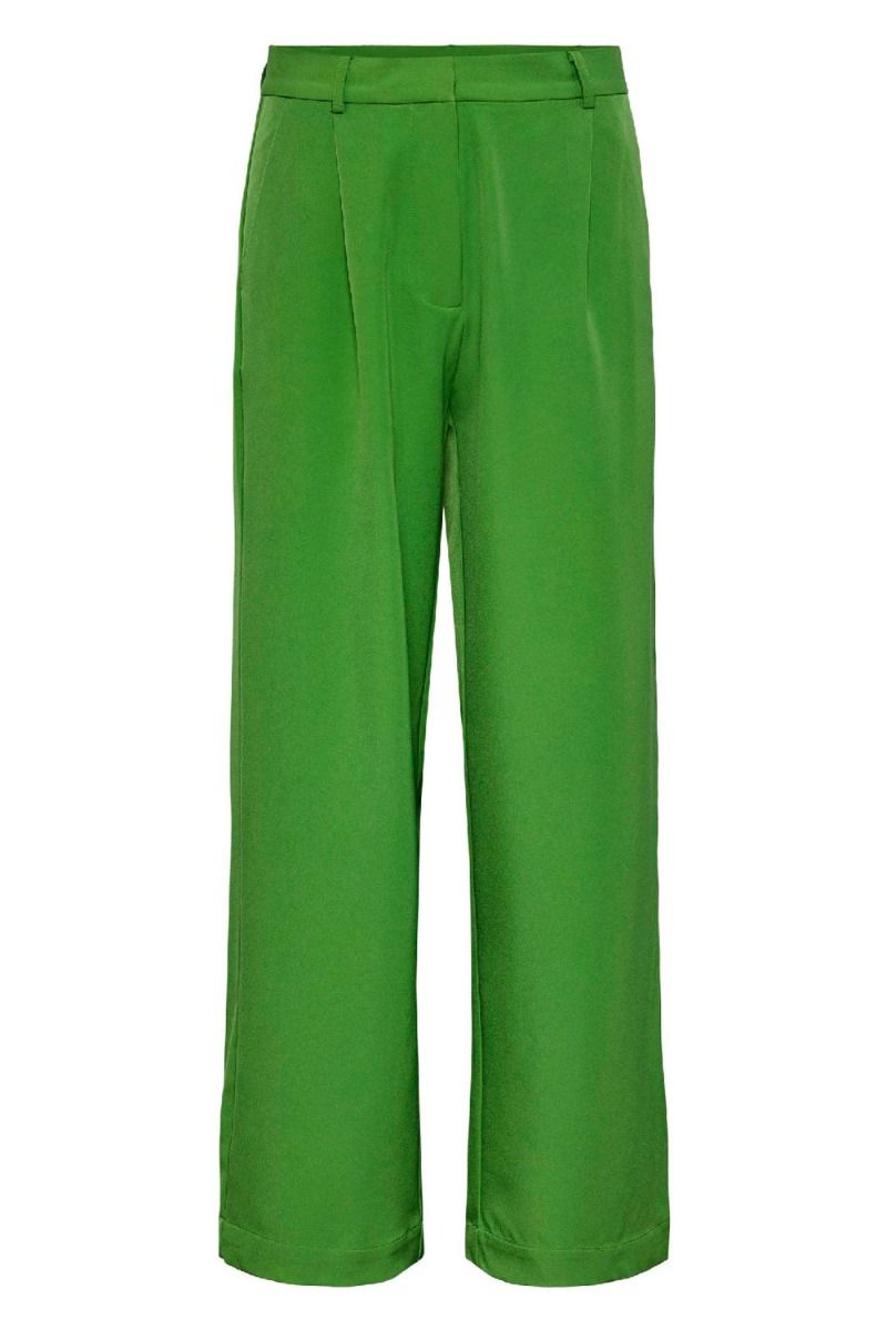 Pieces - Bukser - PC Size HW Pants - Forest Green