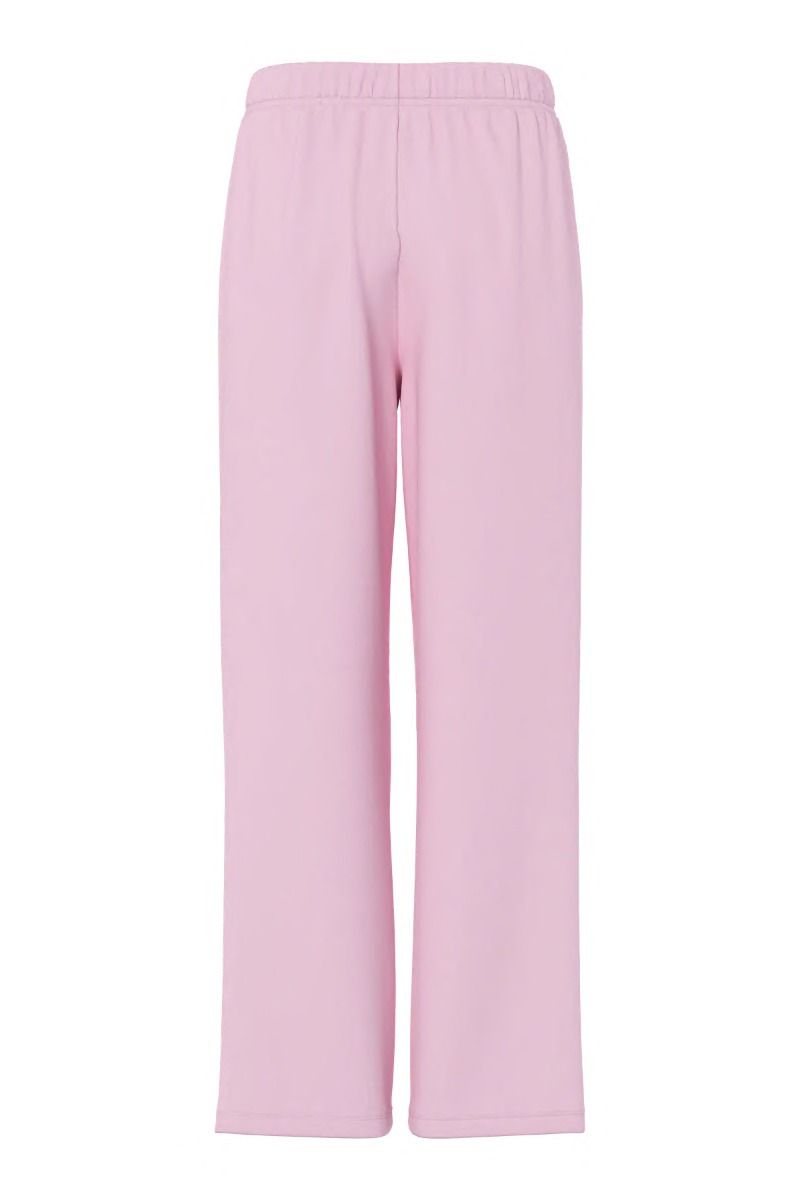 Pieces - Bukser - Chilli HW Wide Sweat Pants - Roseate Spoonbill